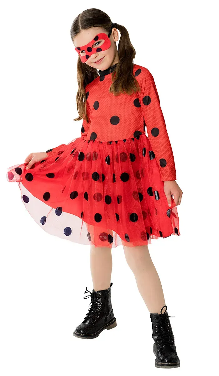 Rubies Ladybug Tutu Costume Bambina OS Miraculous