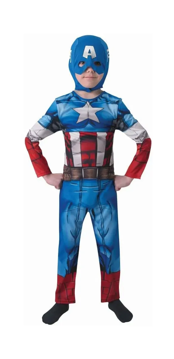 Rubies Capitan America costume bambino taglia L scudo