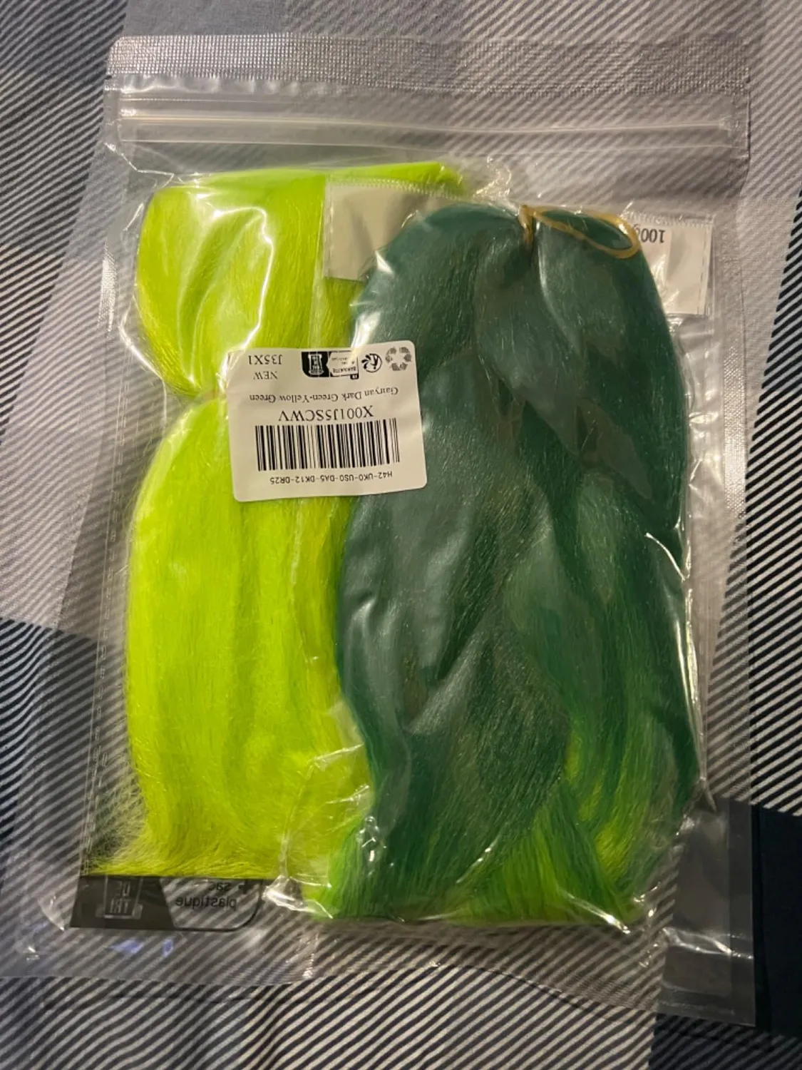 Gairyan Jumbo Braids Extension Treccine 60 cm Viola Scuro 100g Morbide