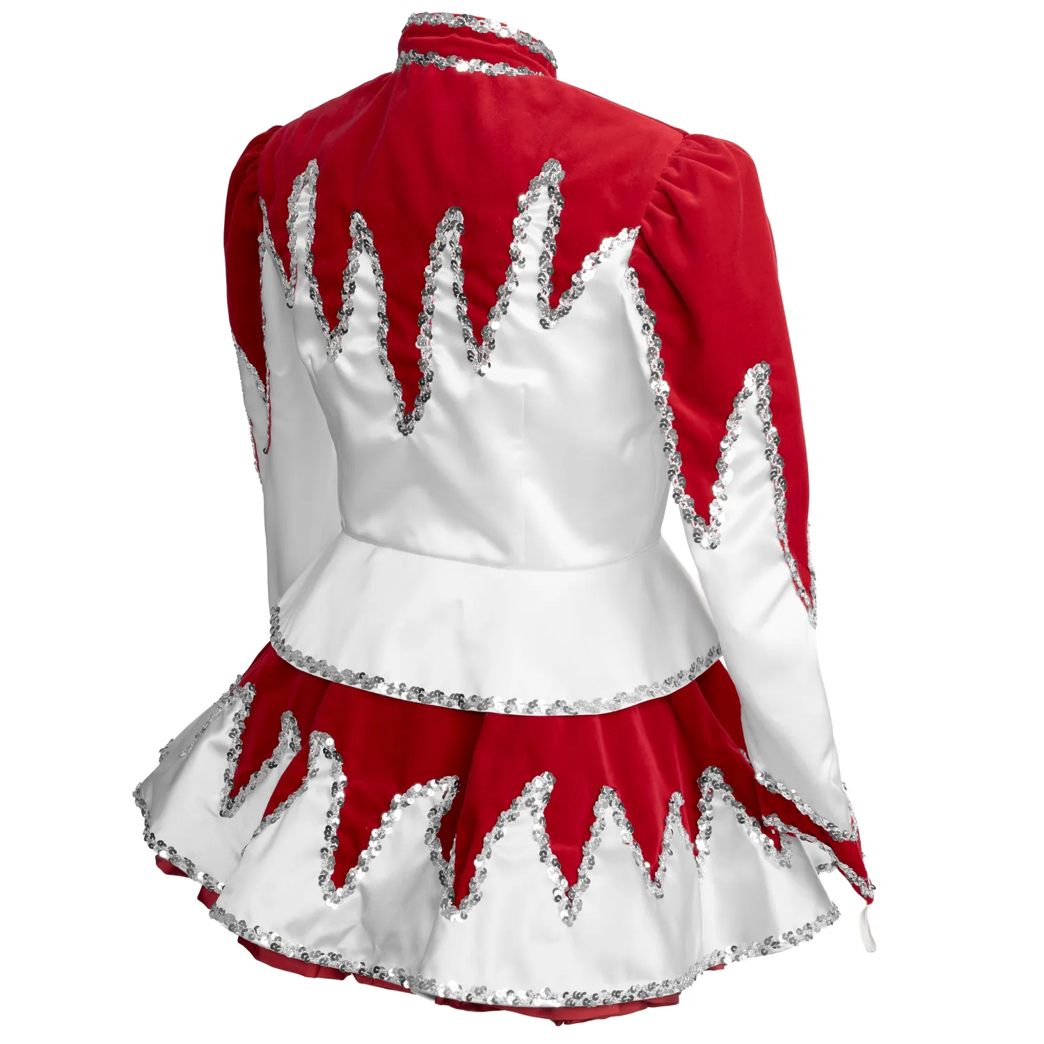 Altenburg guardia rosso bianco abito majorette fiamme