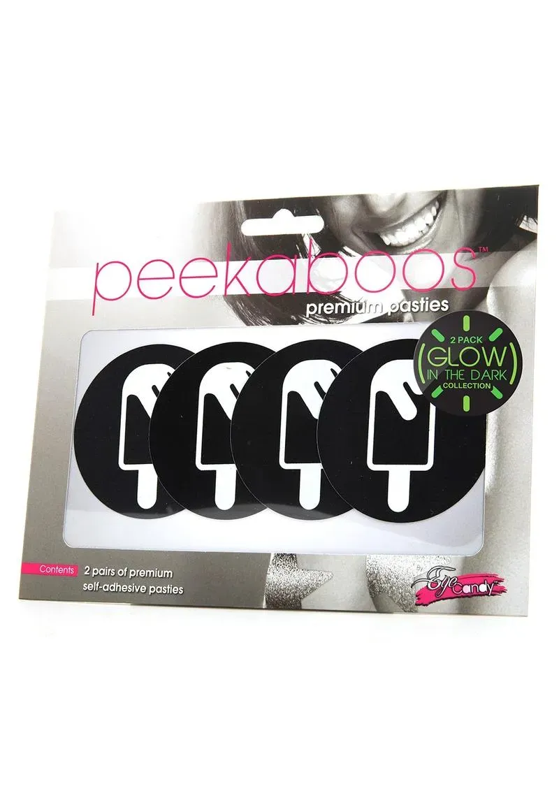 Pleasure Wigs Peekaboos Pasties Ice Cream Fosforescenti