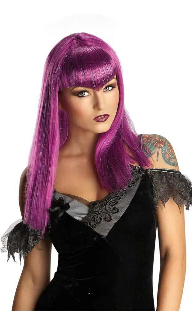 Rubies Vampira Maliziosa parrucca adulto lilla OS