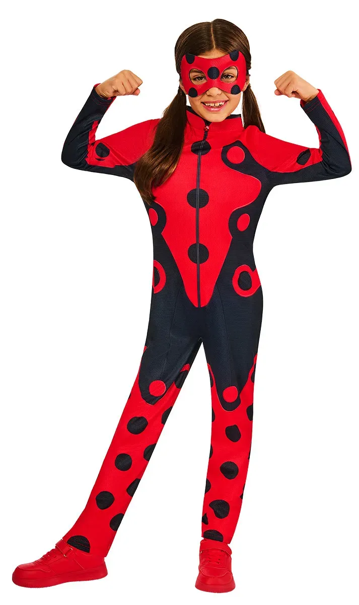 Rubies Miraculous Ladybug S6 Classic costume bambina rosso