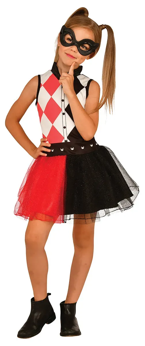 Rubies Harley Quinn Classic costume bambina tuta