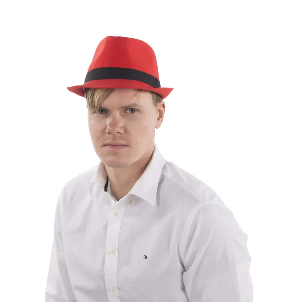 Dress Up America Fedora cappello bambini marrone