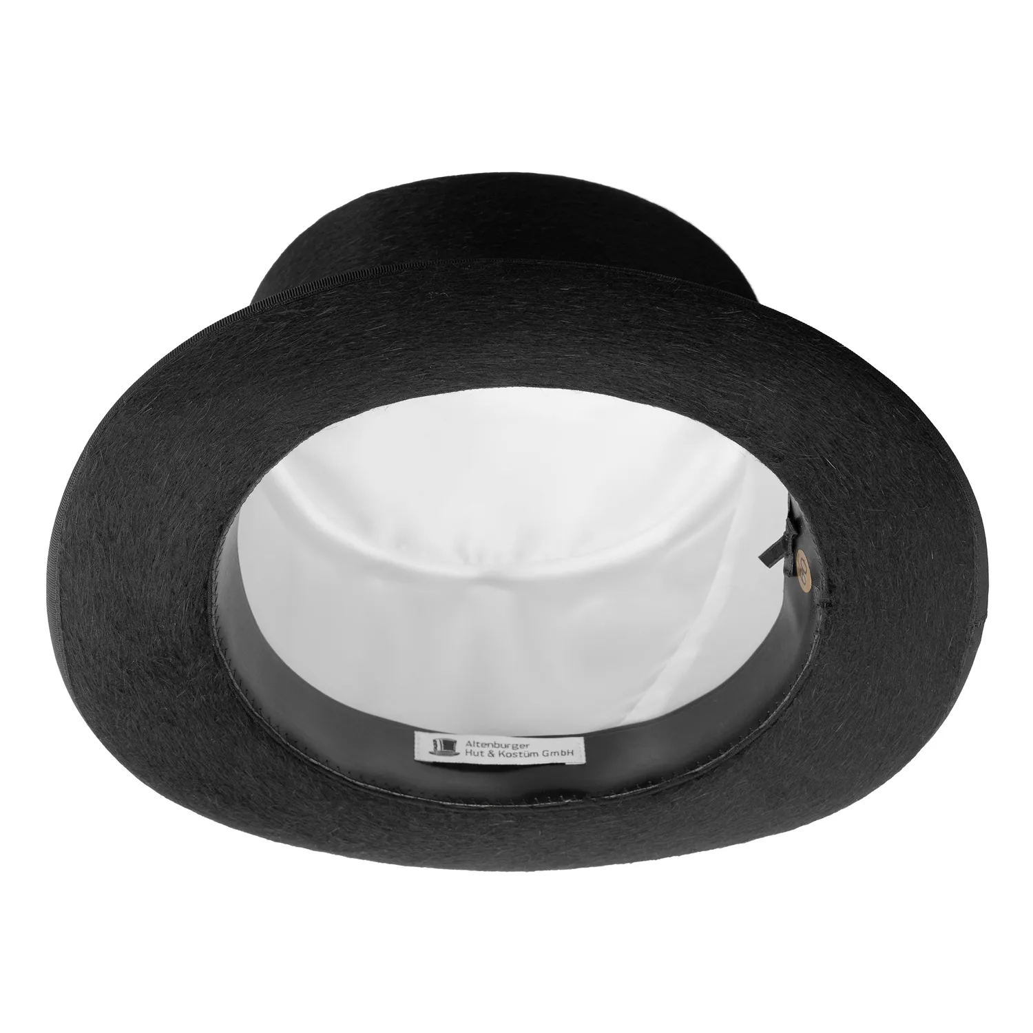 Altenburg Classic Beaver Melusine cilindro nero feltro
