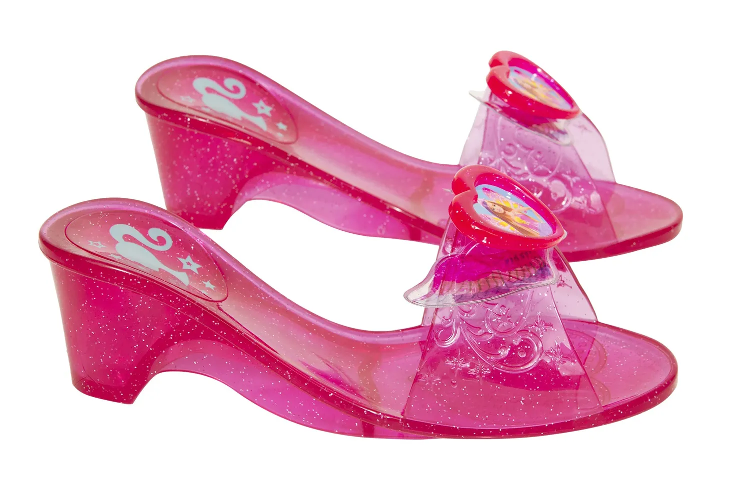 Rubies Barbie scarpe rosa costume bambina OS