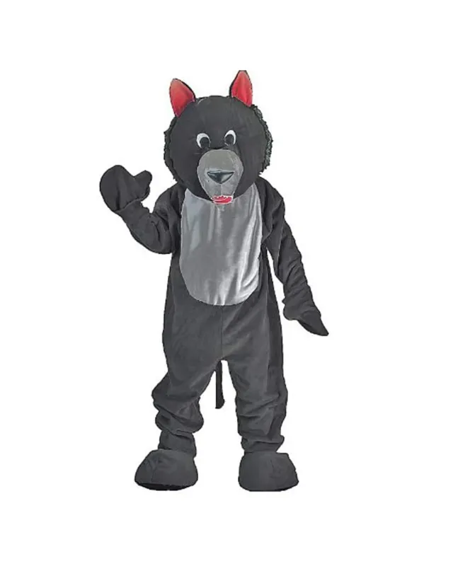 Dress Up America mascotte lupo costume peluche adulto taglia unica