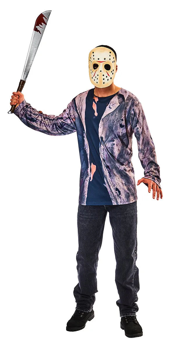 Rubies Jason costume adulto OS horror maschera