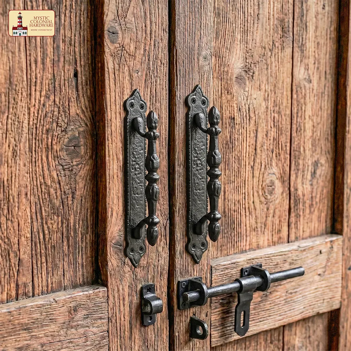 Medieworld Victorian Door Pull Handle maniglia ghisa 2pz