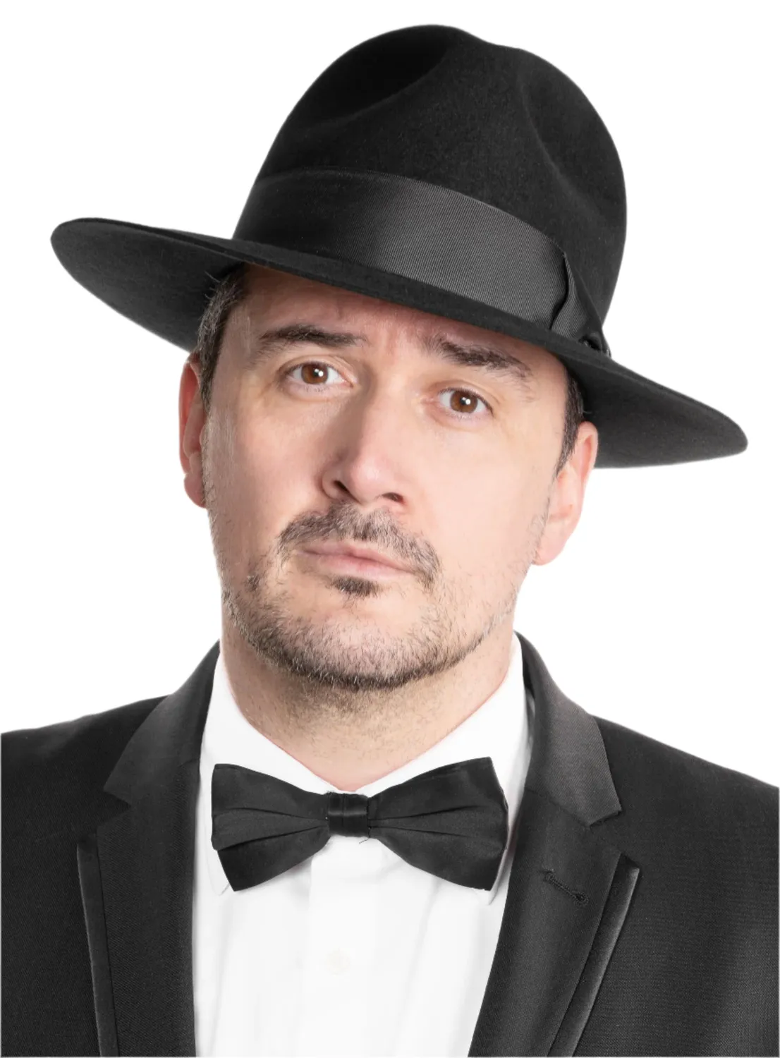 Altenburg Mafioso fedora cappello nero anni 20