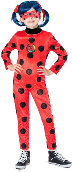 Rubies Miraculous Ladybug costume bambina Premium pois