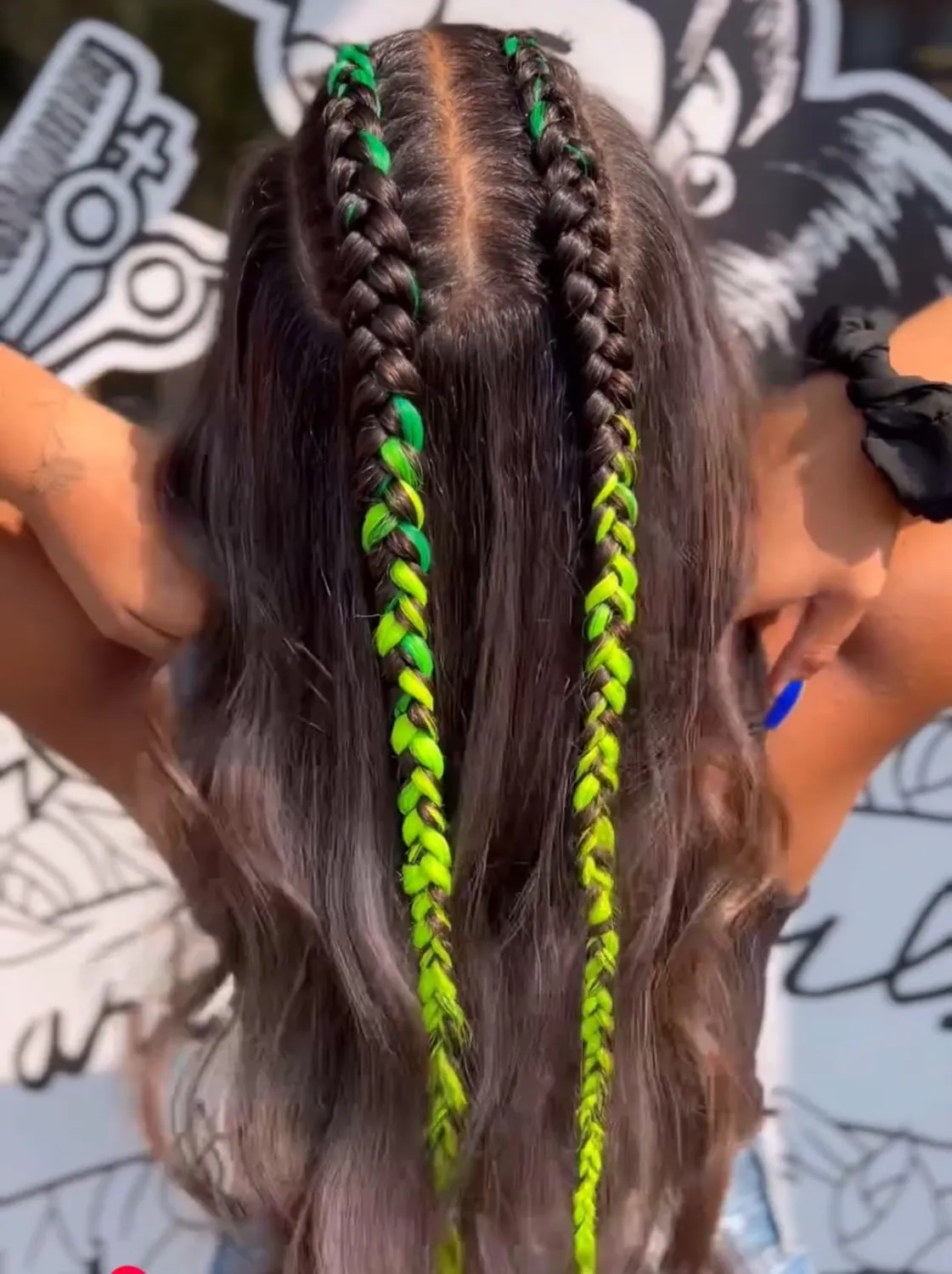 Gairyan Jumbo Braids Extension Treccine 60 cm Viola Scuro 100g Morbide