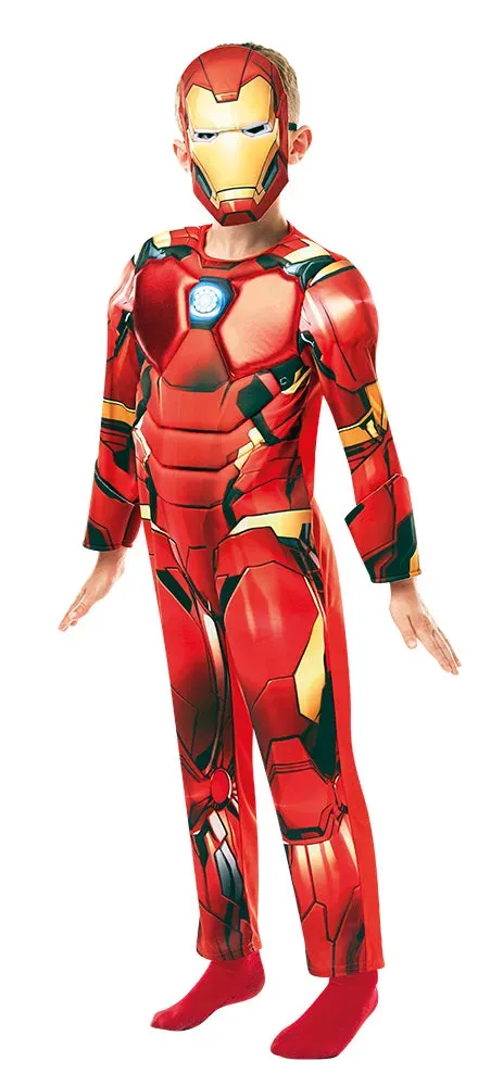 Rubies Iron Man Deluxe costume bambino imbottito