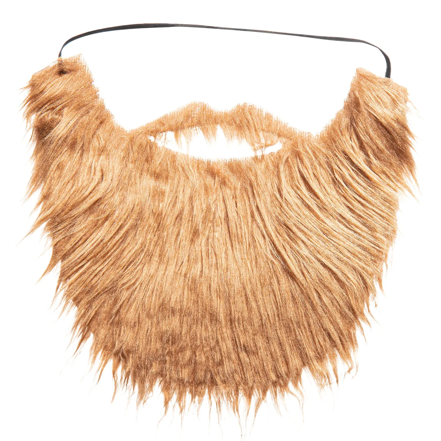 Dress Up America Barba e Baffi Finti Neri 18 cm Sintetici