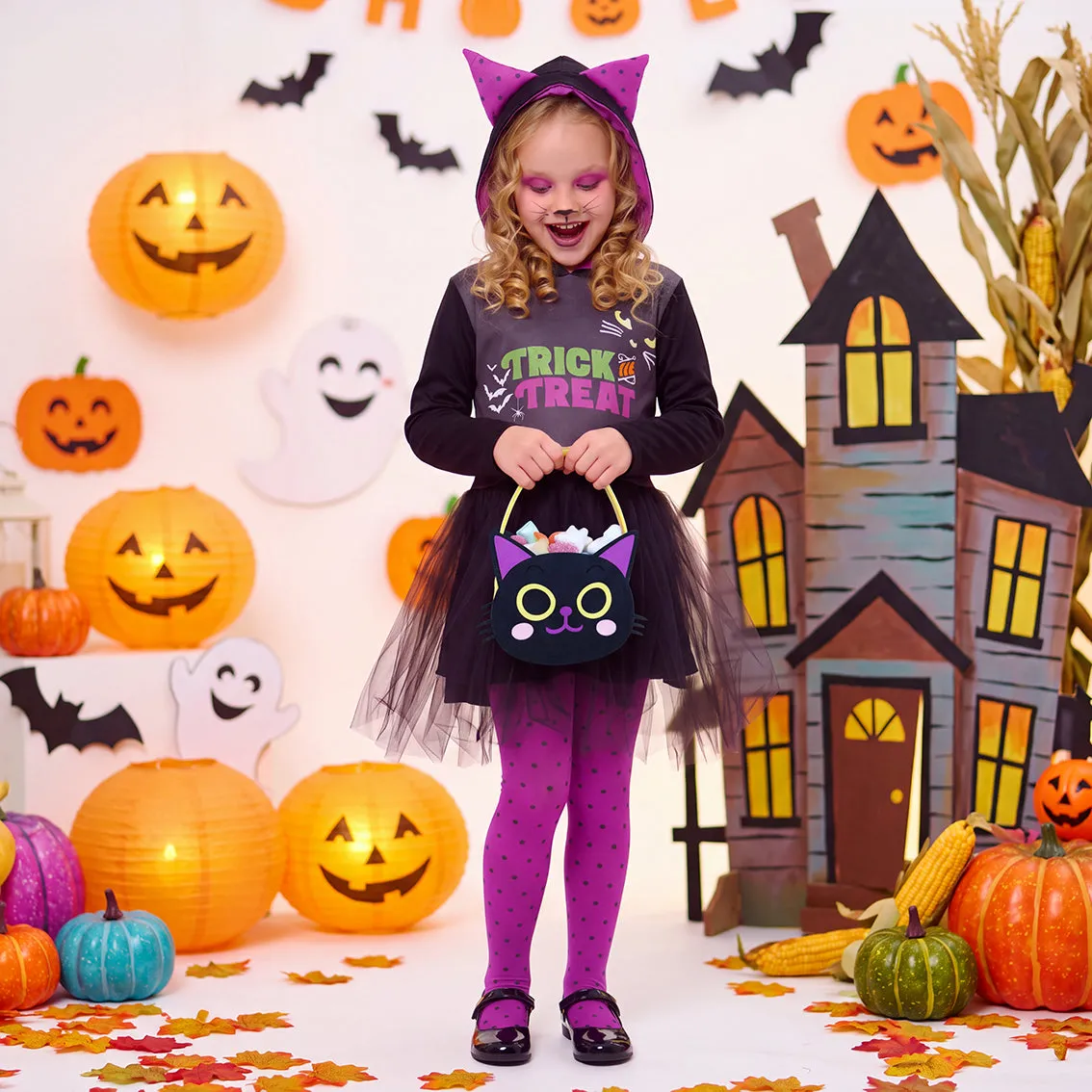 Rubies Trick Or Treat Gattina costume bambina tulle