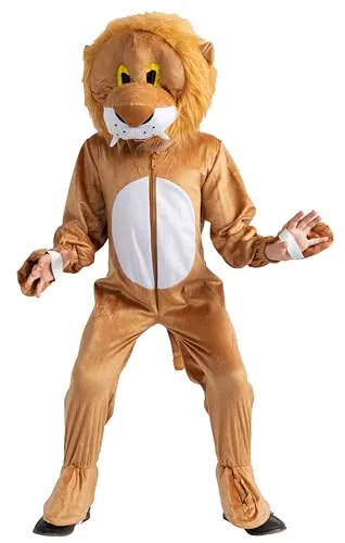 Dress Up America Leone peloso costume mascotte peluche
