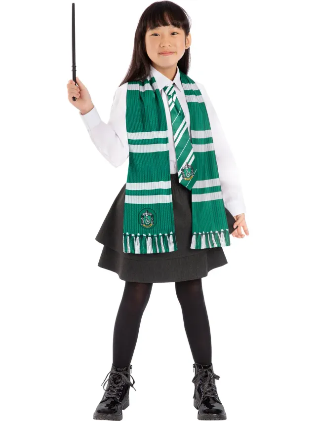 Rubies Slytherin set accessori bimbo Serpeverde mago