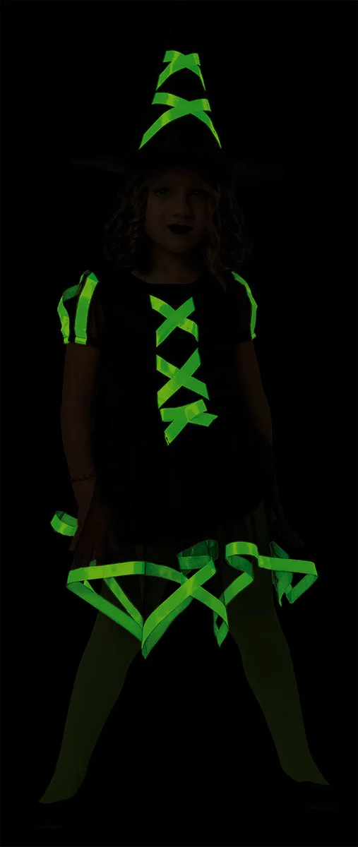Rubies Cuca Verde costume strega bambina taglia M