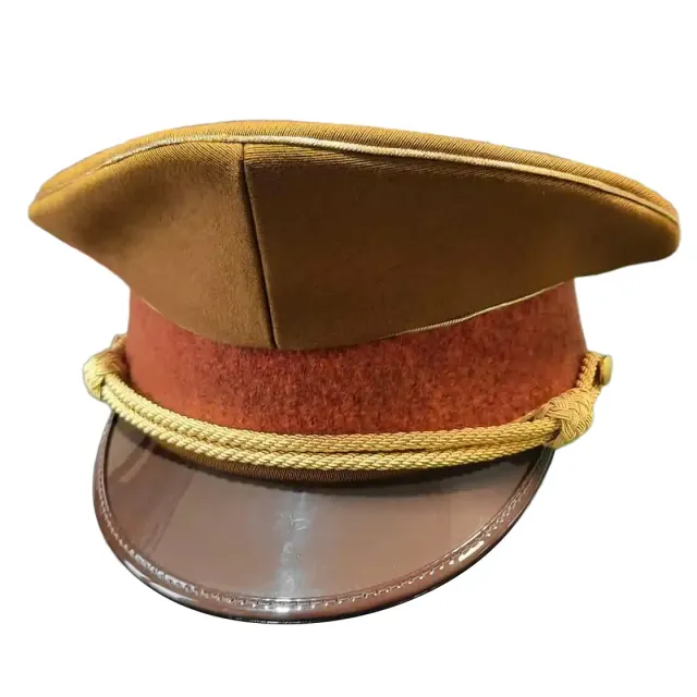 Altenburg berretto militare ocra arancio cordone oro misura 58