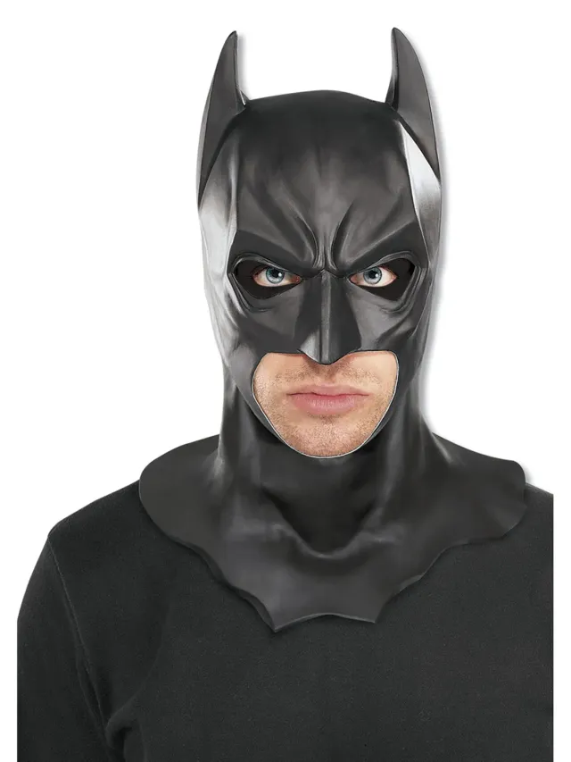 Rubies Batman maschera nera adulto rigida