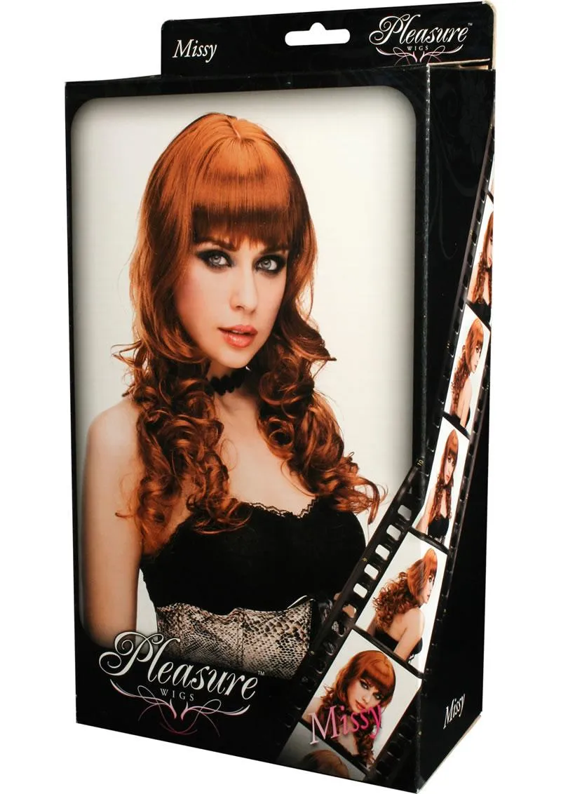 Pleasure Wigs Missy parrucca lunga liscia nera