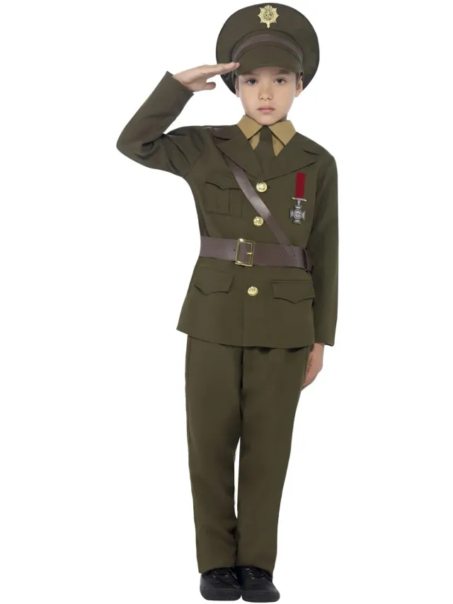 Rubies Comandante Fanteria Costume Bambino M L