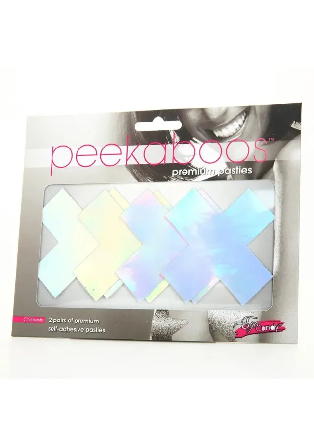 Peekaboos Pasties Iridescent X copricapezzoli 2 paia