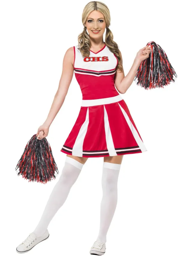 Rubies Cheerleader costume adulto donna tifosa