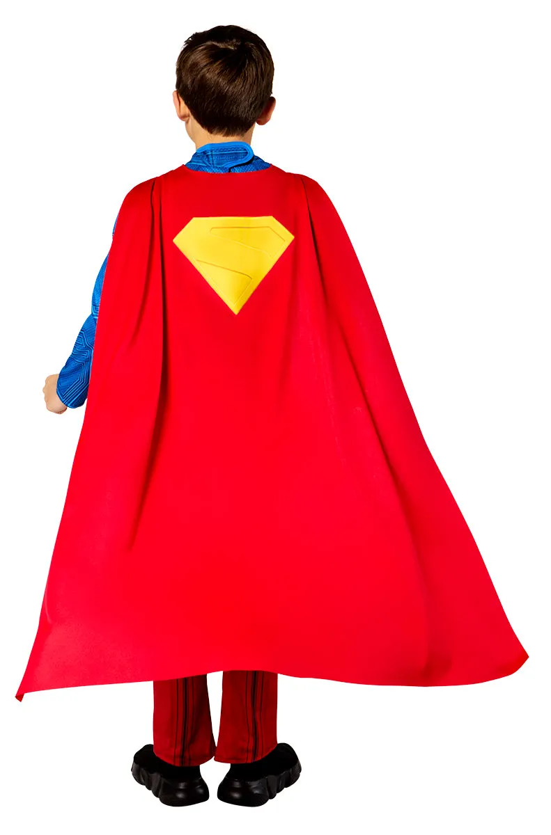 Rubies Superman Movie Deluxe costume bambino muscoloso