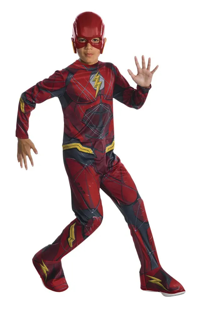 Rubies JL Movie Classic costume Flash bambino con maschera