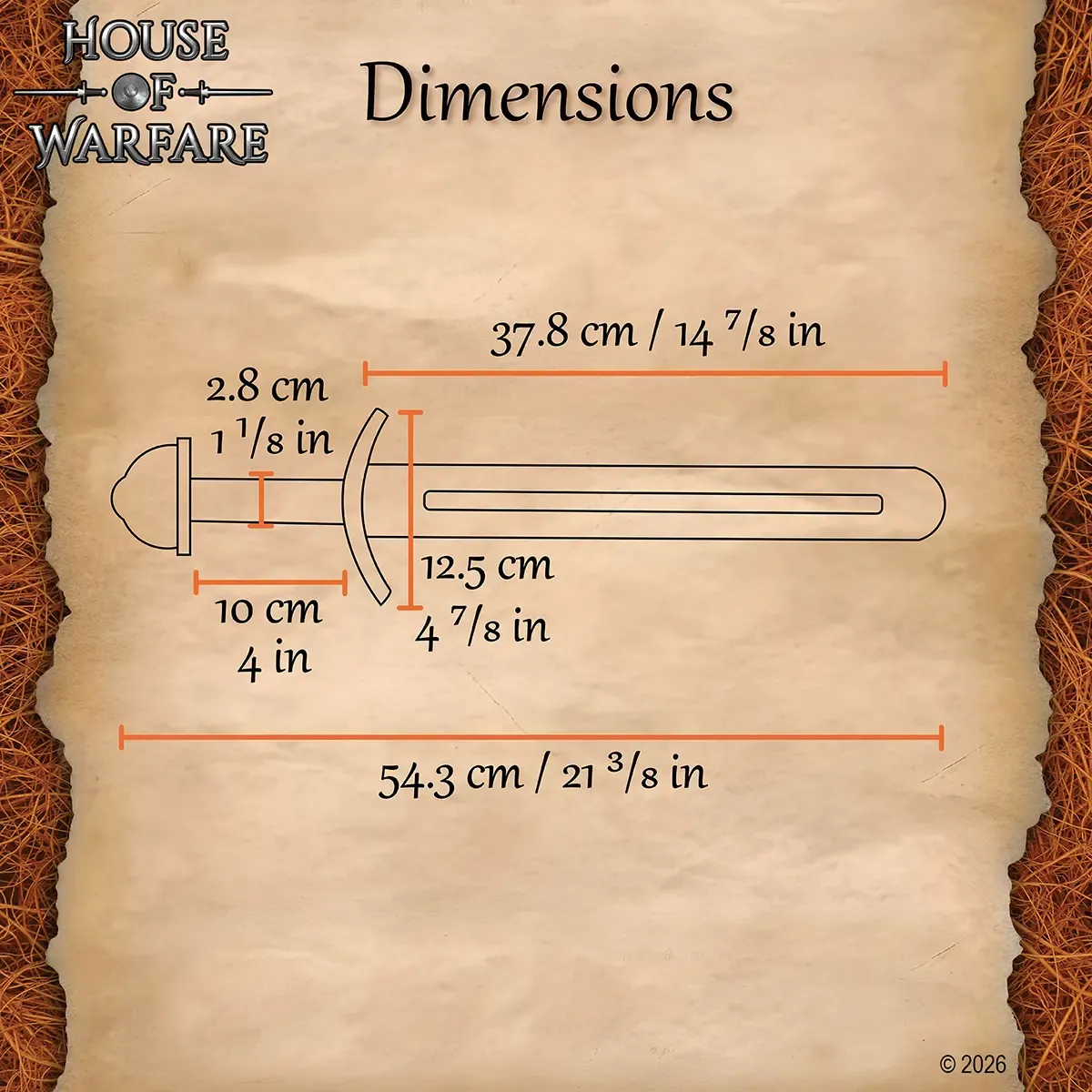 Medieworld Gotland spada legno vichinga allenamento