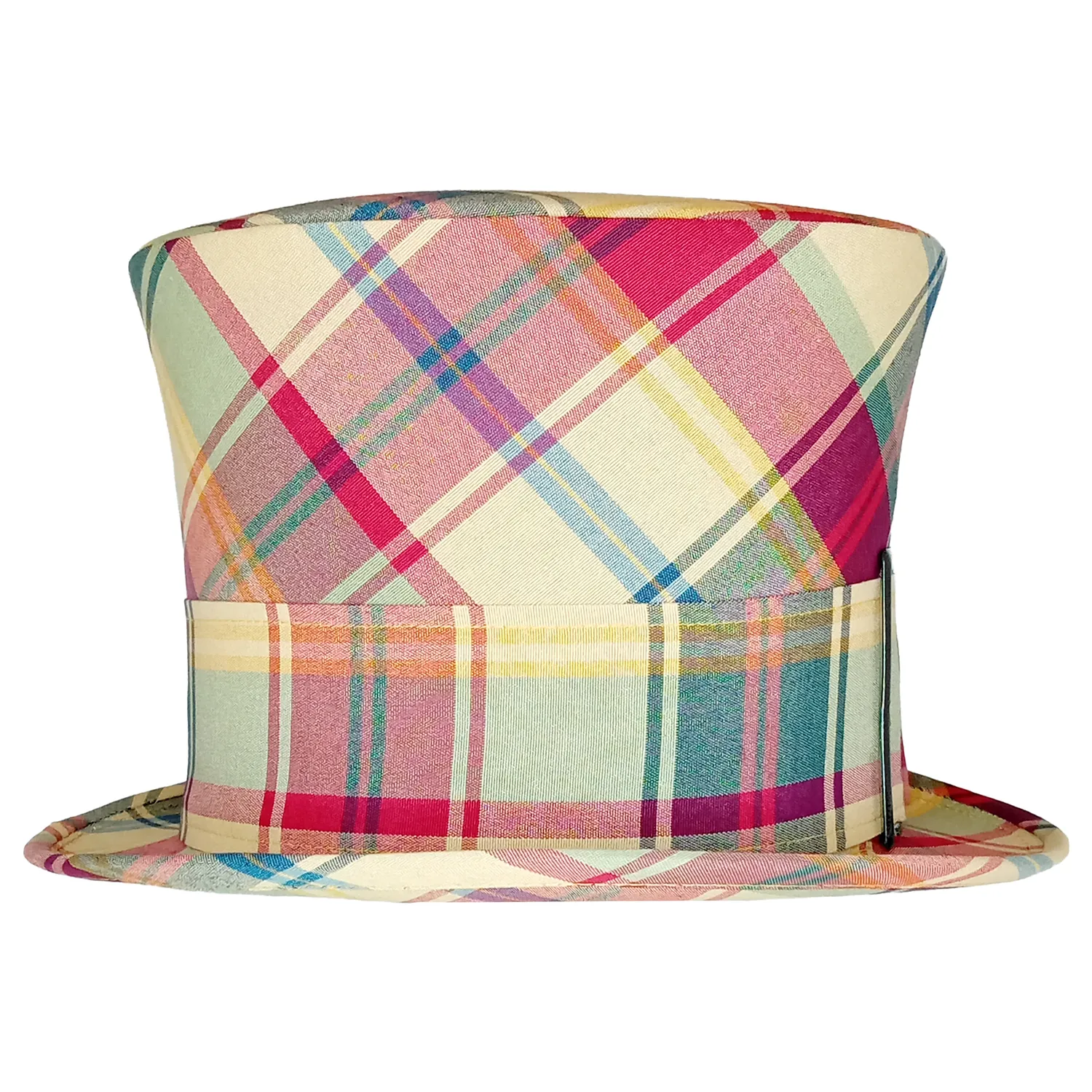 Altenburg Pippo cilindro quadri magenta blu taglia 59