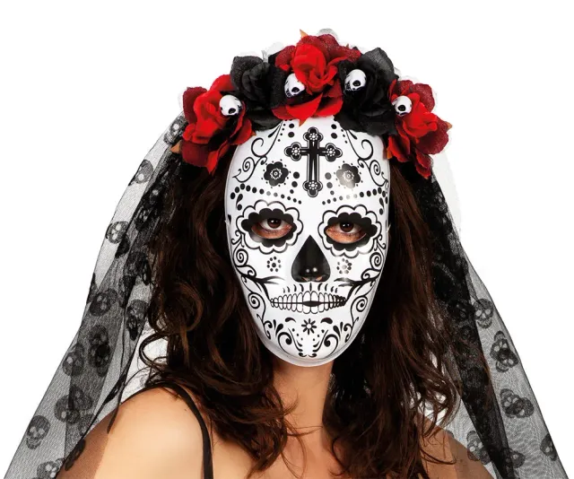 Rubies Catrina Misteriosa maschera taglia unica colorata