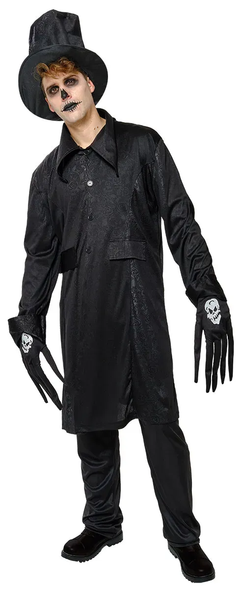 Rubies Skull Big Hands costume adulto scheletro
