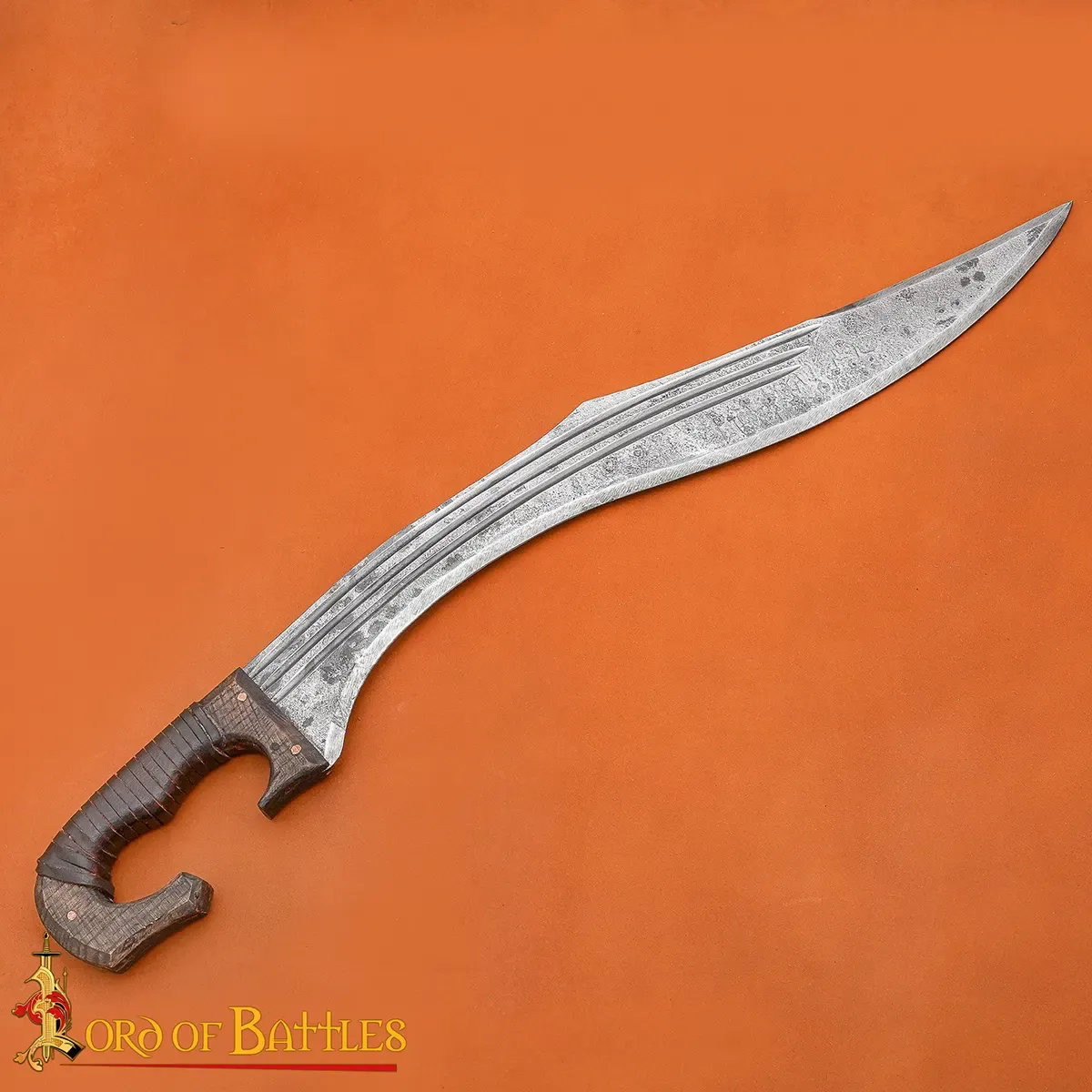 Medieworld Ancient Falcata spada acciaio EN45