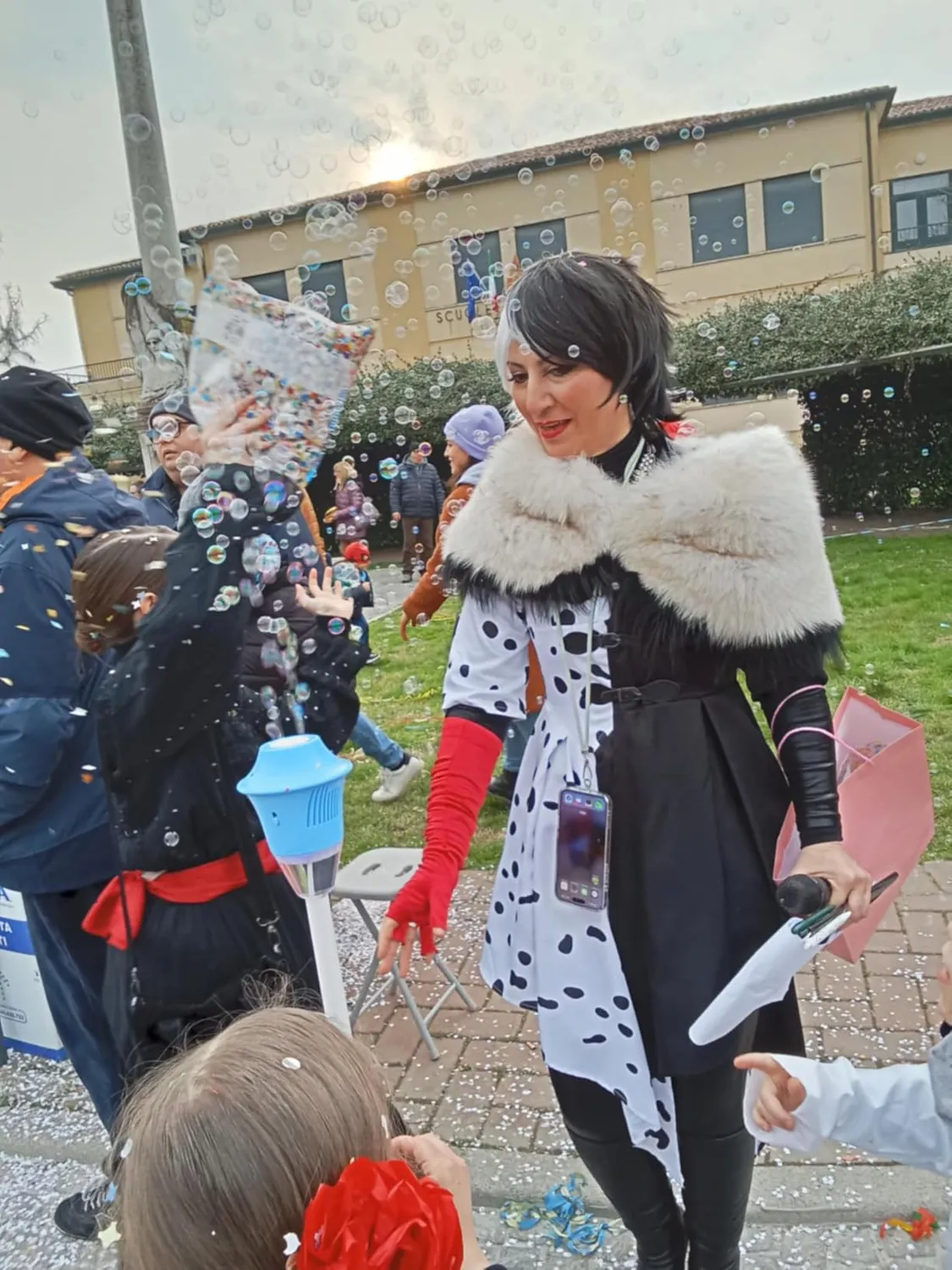 Gairyan Parrucca Rossa Corta Cosplay Sintetica con Frangia Unisex