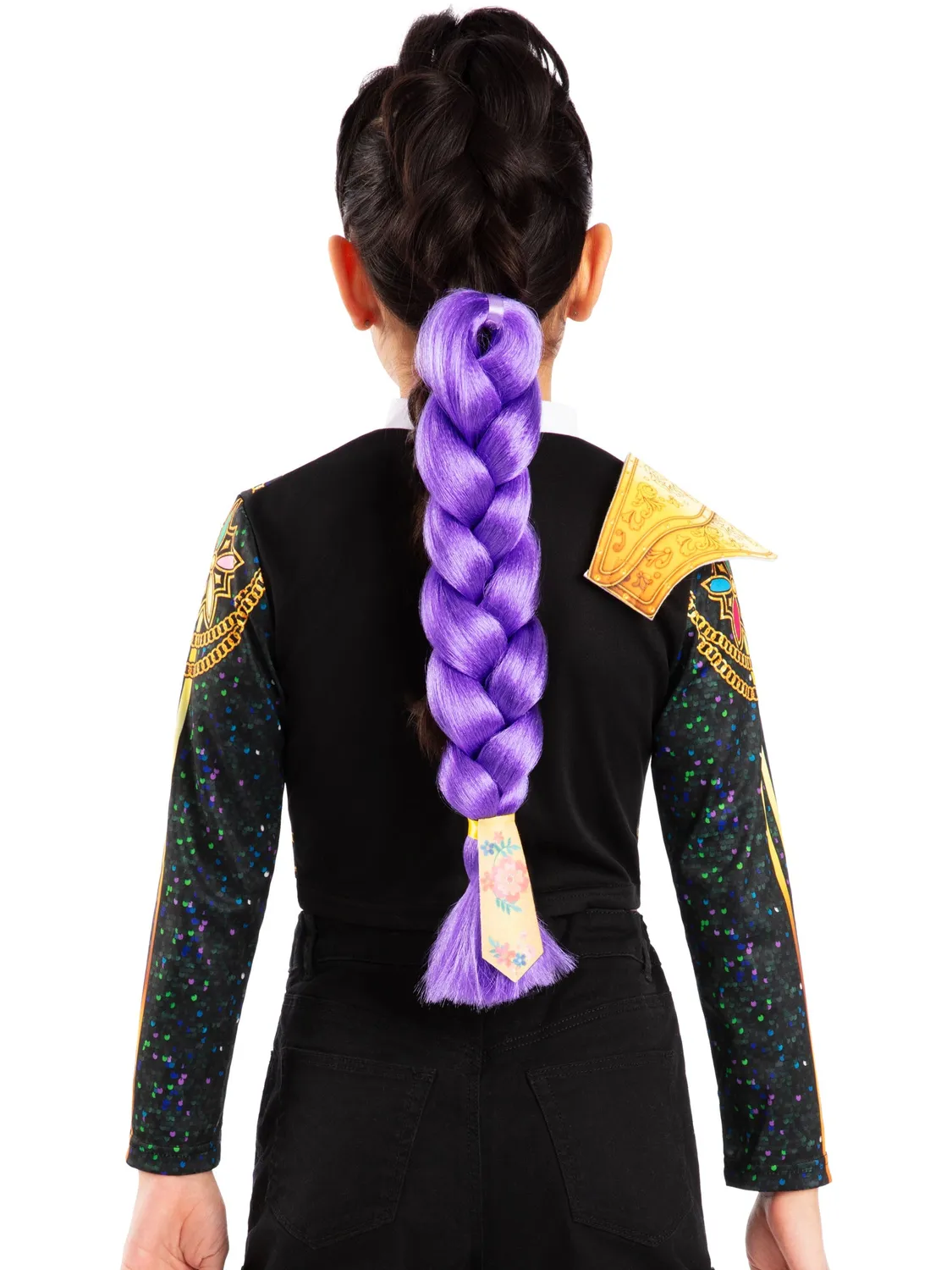 Rubies Rumi Kpop treccia classica accessorio viola