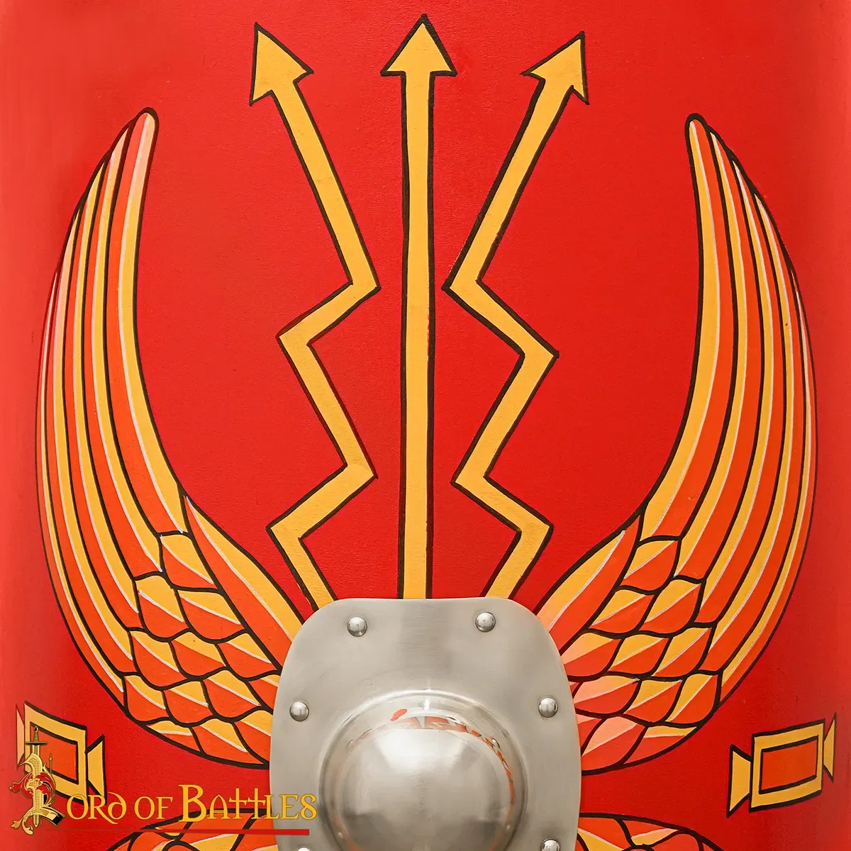 Medieworld Roman Shield Scudo scutum legno