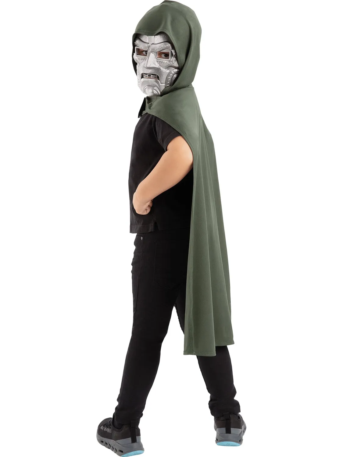 Rubies Dr Doom costume bambino mantello e maschera Marvel