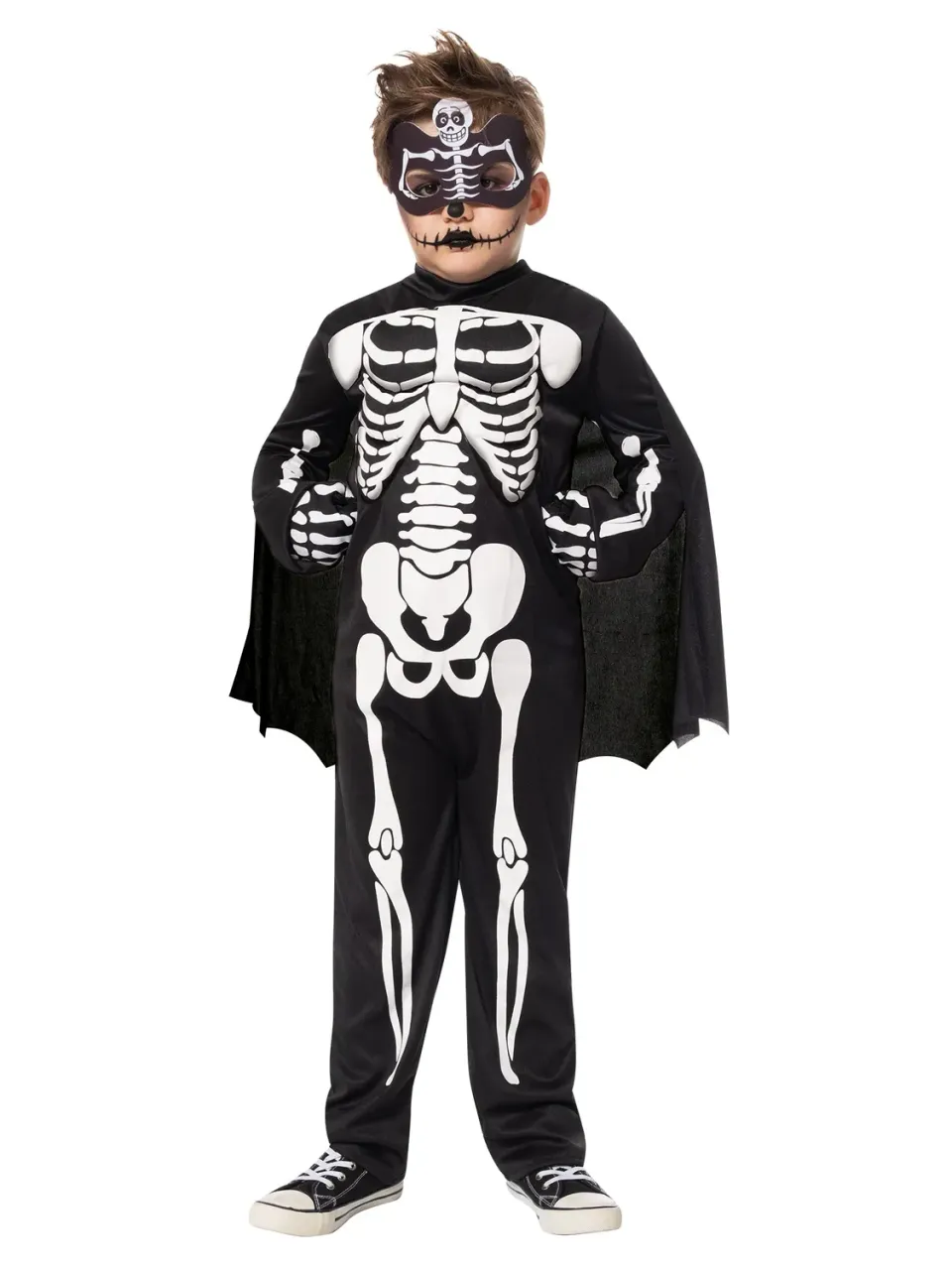 Rubies Super Skeleton costume scheletro bambino XXS-XS-S-M