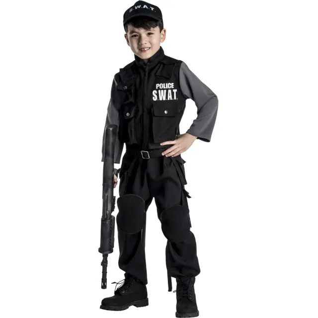 Dress Up America SWAT Costume Bambino 12-14 Anni Divisa Polizia