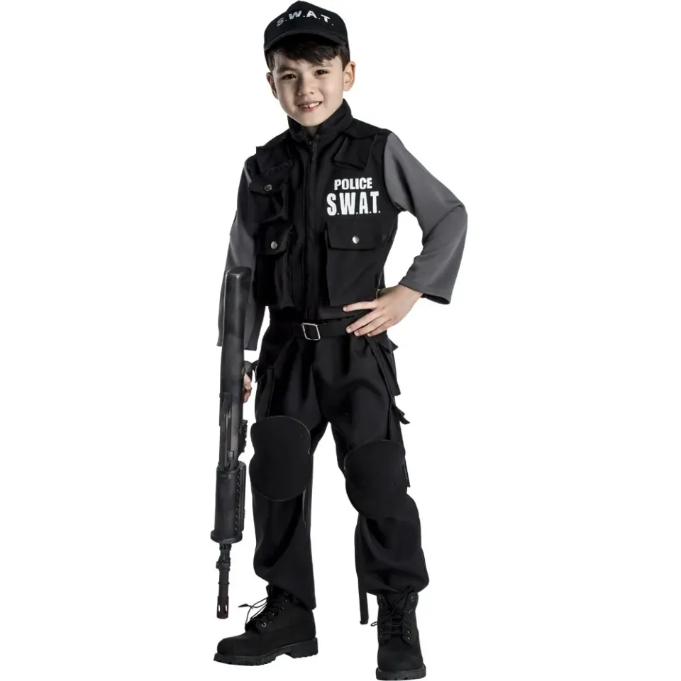 Dress Up America SWAT Costume Bambino 12-14 Anni Divisa Polizia