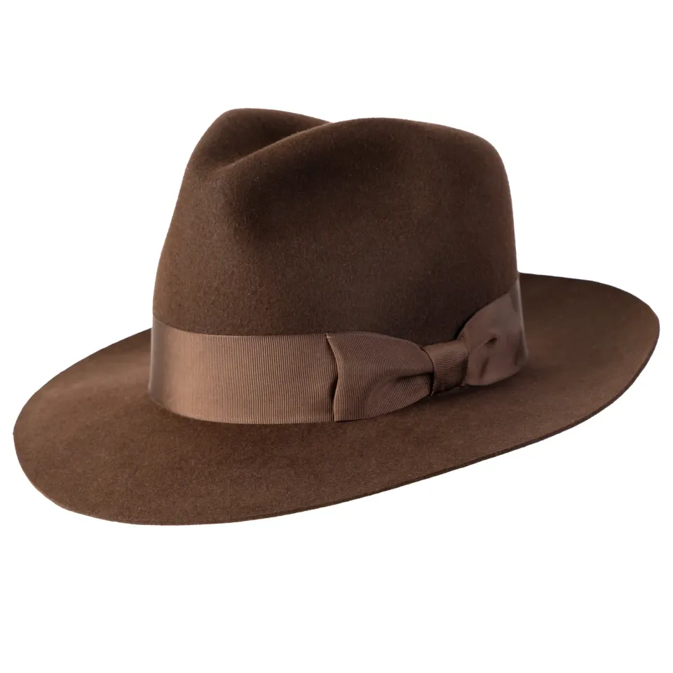 Altenburg Fedora Marrone Avventuriero Feltro