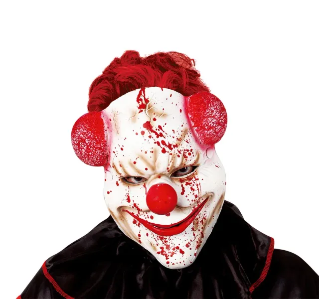Rubies Clown Insanguinato maschera bambino OS horror