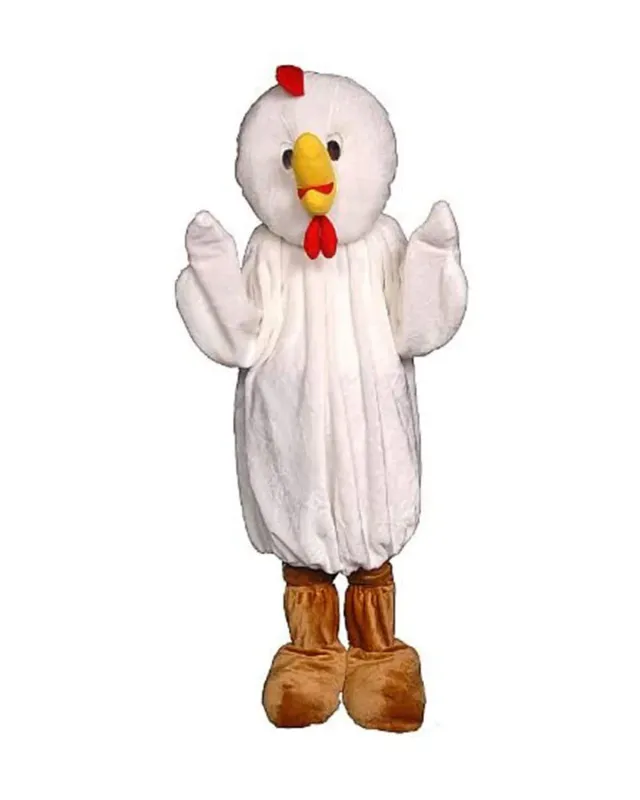 Dress Up America Costume Mascotte Pollo Adulto Tuta Intera
