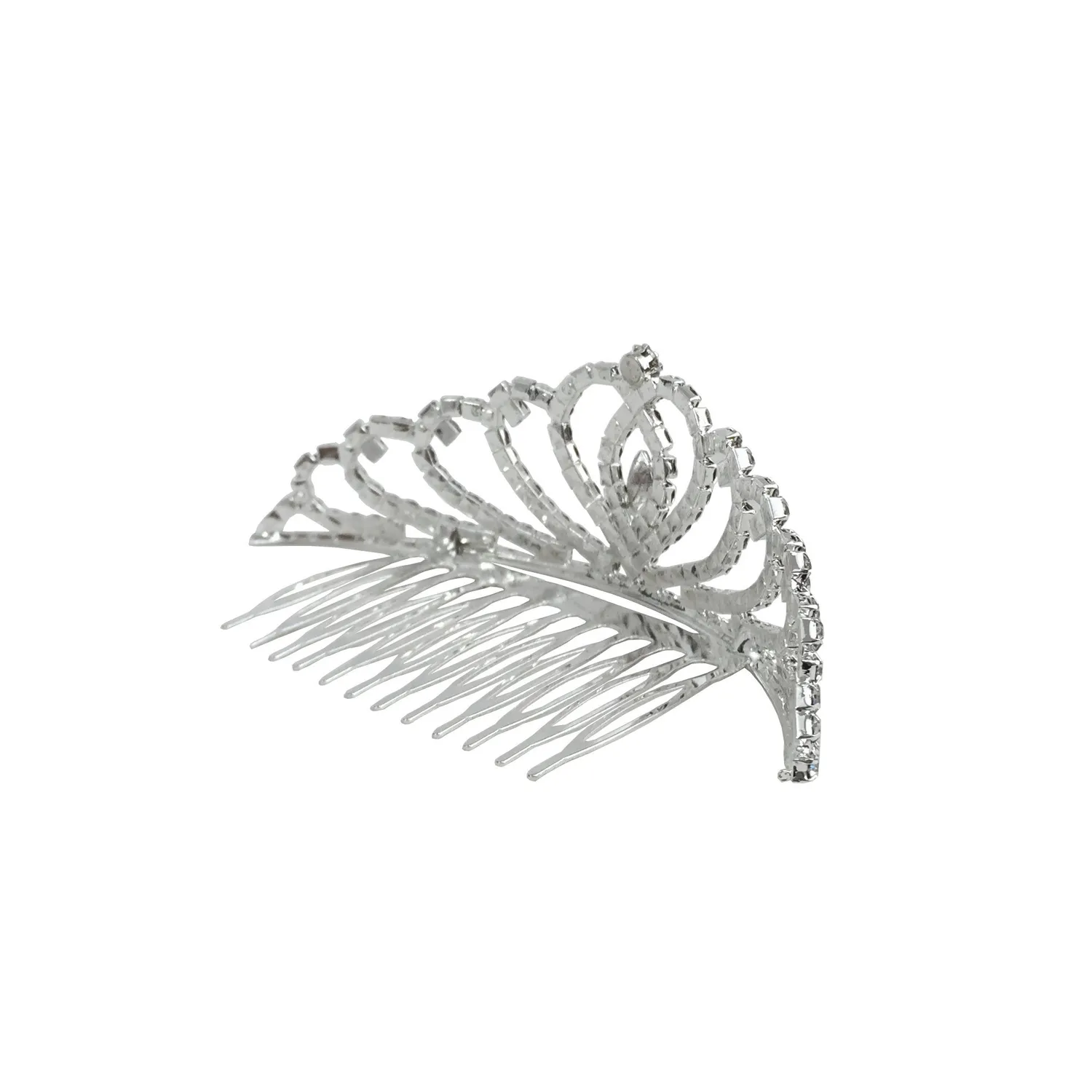 Katara 1738 Mini Diadema 1 Tiara Sposa Argento