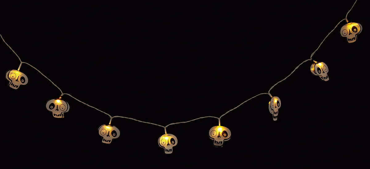 Rubies Teschi Luminosi Ghirlanda Halloween Led