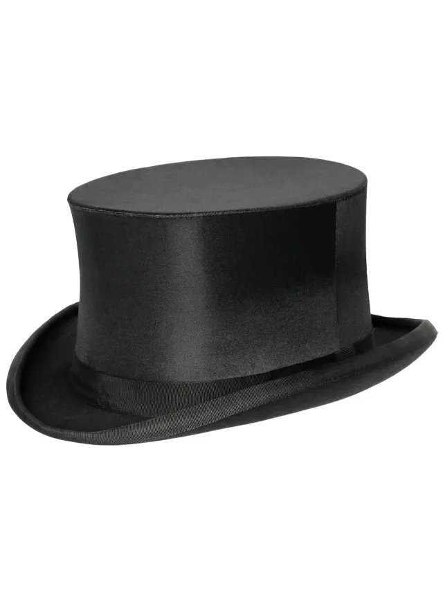 Altenburg Chapeau Claque cilindro pieghevole nero