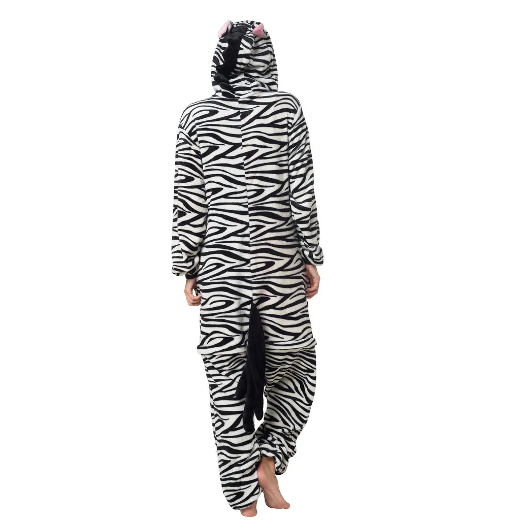 Katara 1744 Kigurumi Pigiama Zebra S 145-155 cm Pile Morbido